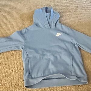 Nike Kids Light Blue Pullover Hoodie